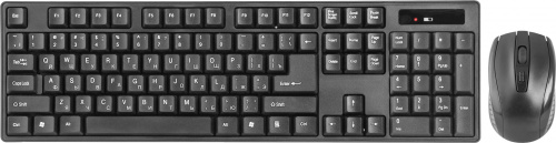 Комплект беспроводной Клавиатура + Мышь DEFENDER C-915, полноразмерный, черная (1/20) (45915) фото 3