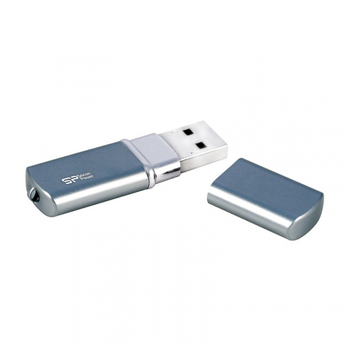 Флеш-накопитель USB  8GB  Silicon Power  LuxMini 720  темно-синий (SP008GBUF2720V1D) фото 3