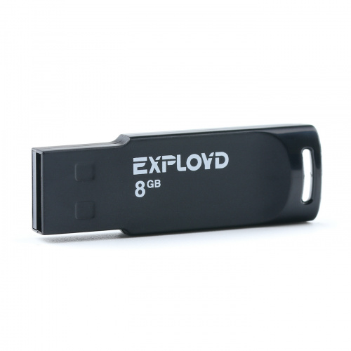Флеш-накопитель USB  8GB  Exployd  560  чёрный (EX-8GB-560-Black) фото 2