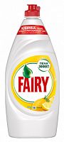 Средство для мытья посуды Fairy Oxi 0.9л апельсин/лимонник бутылка (0001009418)