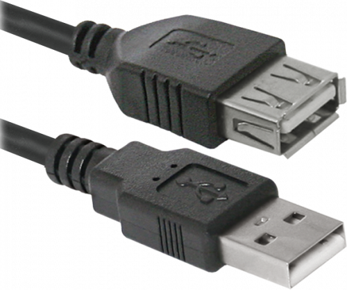 Кабель DEFENDER USB02-10 USB2.0 AM-AF, 3.0 м. (1/40/160) (87453) фото 2