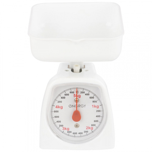 Весы кухонные механические ENERGY EN-406МК,  (0-5 кг) квадратные (1/24) (011613) фото 2