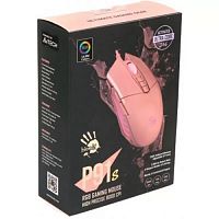 Мышь проводная оптическая A4TECH Bloody P91s (8000dpi) USB (8but), розовый (1/20) (P91S PINK ACTIVATED)