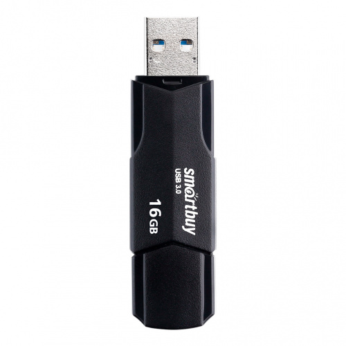 Флеш-накопитель USB 3.1  16GB  Smart Buy  Clue  чёрный (SB16GBCLU-K3)