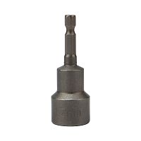 Ключ-насадка KRANZ магнитная 1/4" 17х65 мм (1 шт./уп.) (1/250)