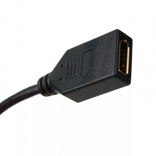 Кабель-переходник HDMI(M) +USB---> DP(F) 0.15m  4K*60Hz VCOM<CG599E> (1/150) (CG599E-0.15M) фото 7