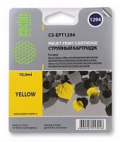Картридж струйный Cactus CS-EPT1294 желтый для Epson B42/BX305/BX305F/BX320/BX525/BX625/SX420/SX425/