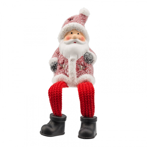 Фигурка керамическая NEON-NIGHT "Дед Мороз" с подвесными ножками 6.3х5.4х10.4 см (1/96) (505-023) фото 3