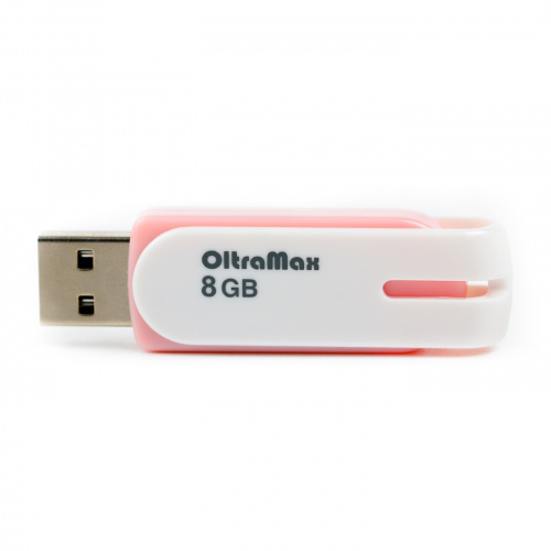 Флеш-накопитель USB  8GB  OltraMax  220  розовый (OM-8GB-220-Pink) фото 2