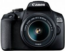 Зеркальный Фотоаппарат Canon EOS 2000D черный 24.1Mpix 18-55mm f/3.5-5.6 III 3" 1080p Full HD SDXC L