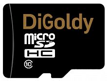 MicroSD  32GB  DiGoldy Class 10 без адаптера