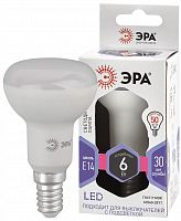 Лампа светодиодная ЭРА STD LED R50-6W-860-E14 Е14 / Е14 6Вт рефлектор холодный дневной свет (1/100) (Б0048023)