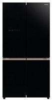 Холодильник Hitachi R-WB720VUC0 GBK 3-хкамерн. черное стекло (трехкамерный)