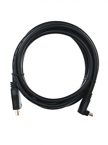 Кабель HDMI<=>HDMI-угловой коннектор 90град 1.8м, 2.0V VCOM <CG523-1.8M> (1/50) фото 2