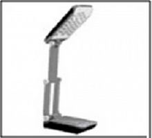 Cветильник LED JAZZway настольный Accu3-L36-bk, чёрный/серый, аккум-ный, 4V 1600 Ah, 36SMD, ЗУ 220V (1/10/40)