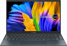 Ноутбук Asus Zenbook 13 OLED UX325EA-KG908W Core i5 1135G7 8Gb SSD512Gb Intel Iris Xe graphics 13.3" OLED FHD (1920x1080) Windows 11 Home grey WiFi BT (90NB0SL1-M00T10)