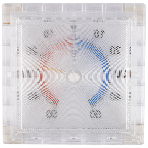 Термометр оконный биметаллический, квадратный ТББ на блистере (1/100) фото 2