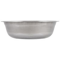 Миска Bowl-23, объем 1,7 л, с расширенными краями, из нерж стали, зеркальная полировка, диа 23 см (1/25/100)