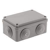 Распаячная коробка ЭРА KORv-120-80-50-6g открытой установки на винтах 6 гермовводов IP55 (1/30)