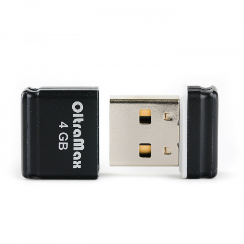 Флеш-накопитель USB  4GB  OltraMax   50  чёрный (OM004GB-mini-50-B) фото 3
