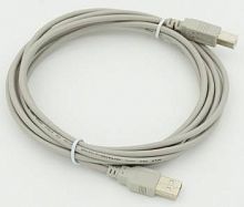Кабель USB A(m) USB B(m) 3м серый