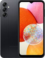 Смартфон Samsung SM-A145 Galaxy A14 64Gb 4Gb черный моноблок 3G 4G 6.6" Android 13 50Mpix 802.11 a/b/g/n/ac NFC GPS GSM900/1800 GSM1900