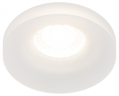 Светильник ЭРА встраиваемый декоративный DK94 ICE MR16 GU5.3 белый (1/100) (Б0055590) фото 2