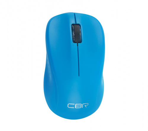 Беспроводная мышь CBR CM 410,  2,4 ГГц, 1000 dpi, 3 кн., выключатель питания, голубой (1/100) (CM 410 Blue) фото 4