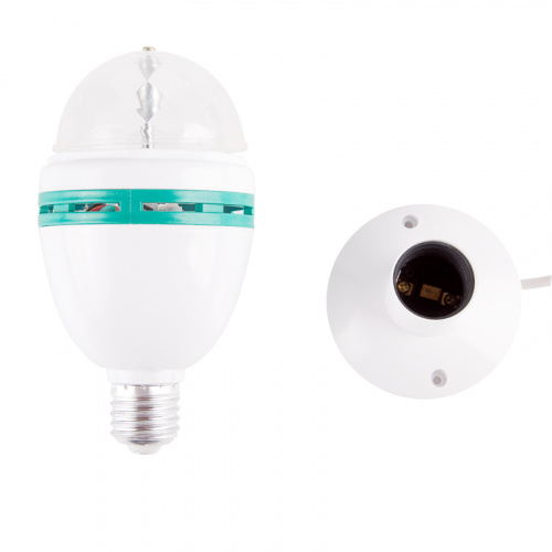 Диско-лампа NEON-NIGHTсветодиодная e27, подставка с цоколем e27 в комплекте, 230 В (1/48) фото 6