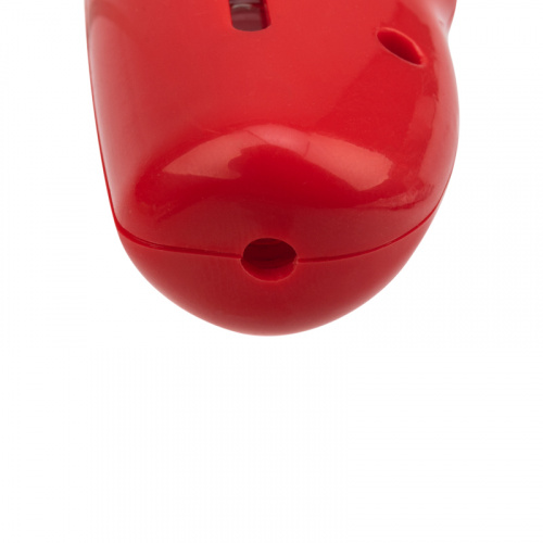 Бытовая газовая пьезозажигалка с классическим пламенем, многоразовая (1 шт.) красная СК-302L СОКОЛ (1/144) фото 11