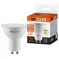 Лампа светодиодная WOLTA MR16 5Вт 3000К GU10 1/50 (25YPAR16-230-5GU10)
