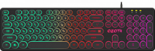 Клавиатура игровая Defender Ozoth GK-106 RU, радужная,104+FN, черный (1/20) (45106)