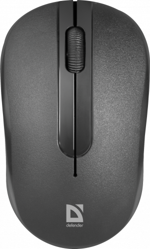 Беспроводная мышь DEFENDER Hit MM-495 кнопки,1600 dpi, черный  (52495) фото 4