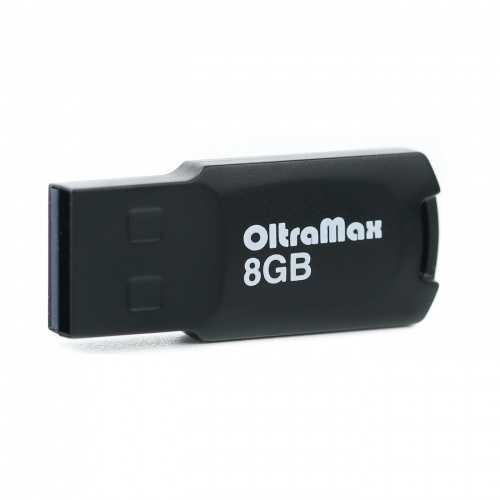 Флеш-накопитель USB  8GB  OltraMax  Smile  чёрный (OM 008GB Smile B) фото 2