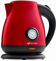 Чайник электрический Kitfort КТ-642-5 1.7л. 2200Вт красный (корпус: нержавеющая сталь)
