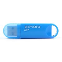 Флеш-накопитель USB  32GB  Exployd  570  синий (EX-32GB-570-Blue)