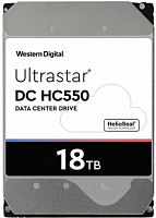 Жесткий диск WD SATA-III 18Tb 0F38467 WUH721818ALE6L4 Ultrastar DC HC550 (7200rpm) 512Mb 3.5"