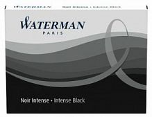 Картридж Waterman (S0110850) черный чернила для ручек перьевых (8шт)
