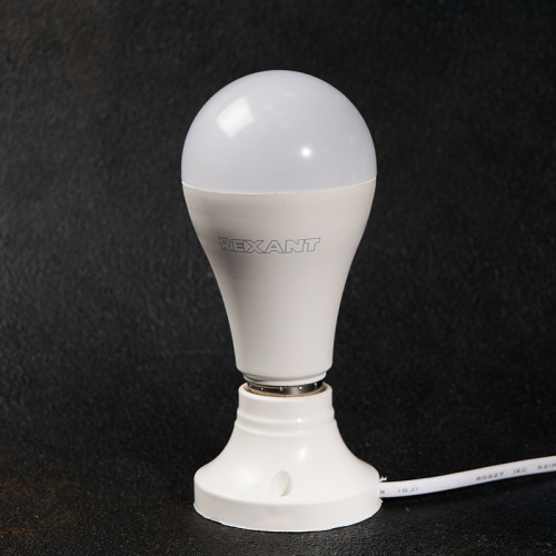 Лампа светодиодная REXANT Груша A70 20,5 Вт E27 1948 лм 2700 K теплый свет (1/10/100) (604-013) фото 6