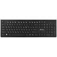 Клавиатура INTRO KW555 Slim,черная, беспроводная (20/400)
