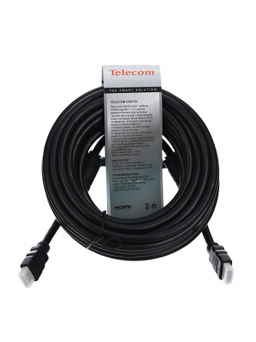 Кабель Telecom HDMI 19M/M+2 фильтра 1.4V W/Ethernet/3D <CG511D-10M> (1/20) фото 3