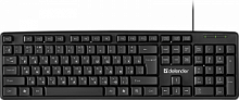 Клавиатура DEFENDER Element HB-520 USB KZ,полноразмерная, черный (45527)