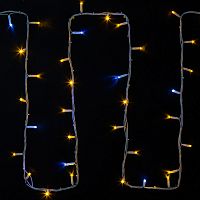 Гирлянда NEON-NIGHT модульная "Дюраплей LED" 20м 200 LED белый каучук , мерцающий "Flashing" (каждый 5-й диод), Желтая (1/0) (315-181)