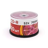 Диск MIREX CD-R 52X 700MB  Cake box 50 (50/300)