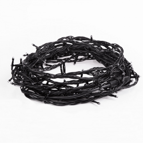 Гирлянда NEON-NIGHT "Твинкл Лайт" 10 м, черный ПВХ, 100 диодов, цвет мультиколор (1/16) фото 12