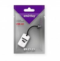 Картридер Smartbuy MicroSD, белый (SBR-706-W) (1/20)