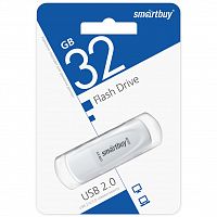 Флеш-накопитель USB 3.1  32GB  Smart Buy  Scout  белый (SB032GB3SCW)