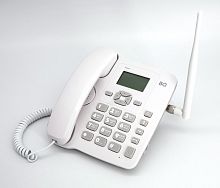 Стационарный телефон BQ 2410 Point White+Gray