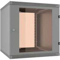 Шкаф коммутационный C3 Solutions WALLBOX LIGHT (NT176970) настенный 9U 600x650мм пер.дв.стекл несъемн.бок.пан. направл.под закл.гайки 35кг серый 600мм