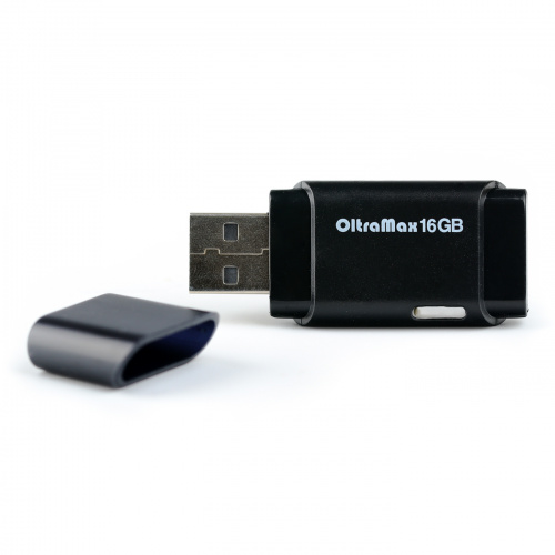 Флеш-накопитель USB  16GB  OltraMax  240  чёрный (OM-16GB-240-Black) фото 2